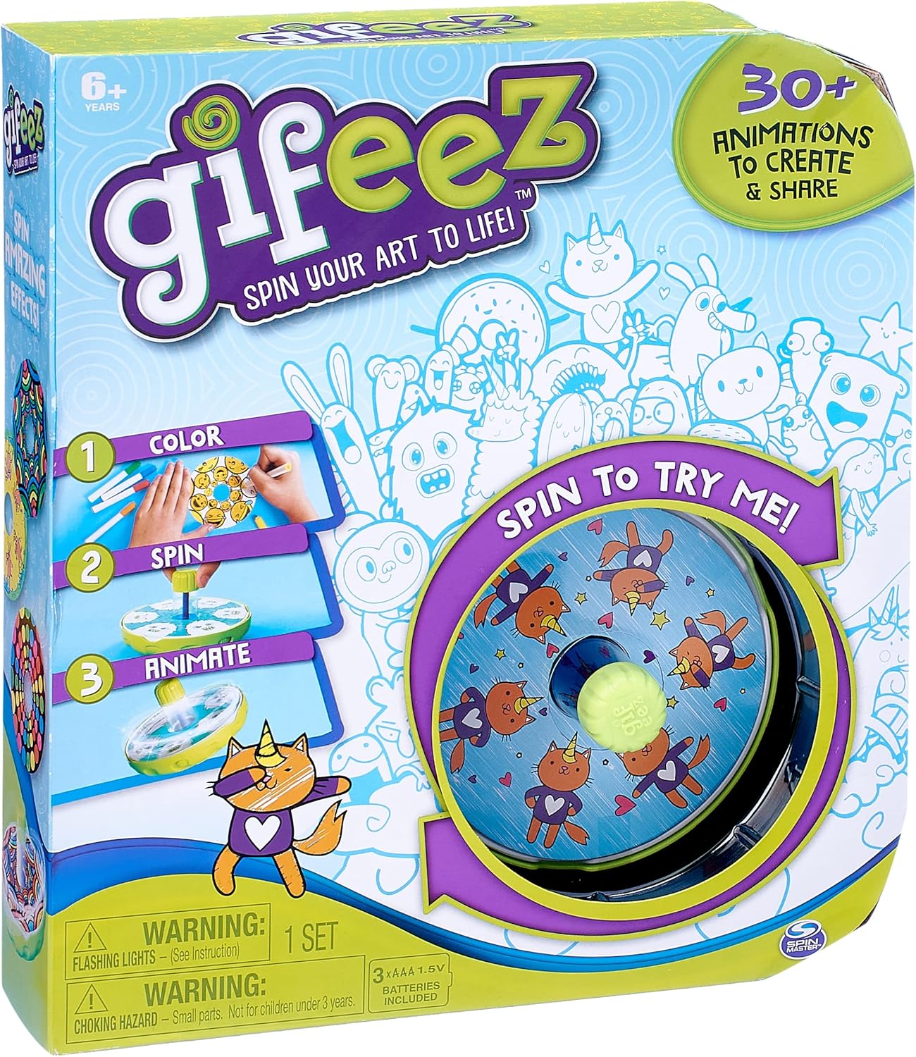 Gifeez Spinning Art Studio Toy