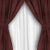 Naguib Selim 2 Piece Curtains for Living Room Bedroom Multi Color
