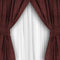 Naguib Selim 2 Piece Curtains for Living Room Bedroom Multi Color