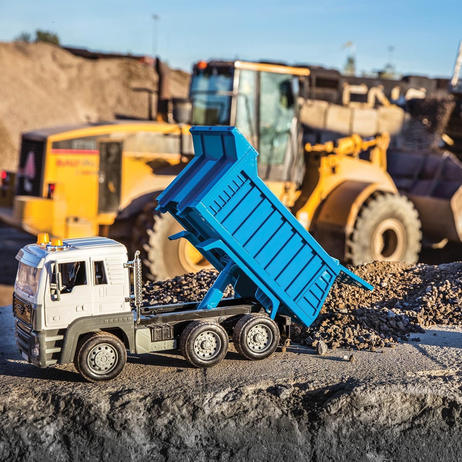 Driven by Battat Blue Tipper Truck Toy – Safqqa Egypt