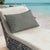 Home N Décor CORP 2501 (10) Waterproof Outdoor Throw Billow Cushion 3-Pieces, 125 cm Length x 50 cm Width x 8 cm Height, Cadet Gray