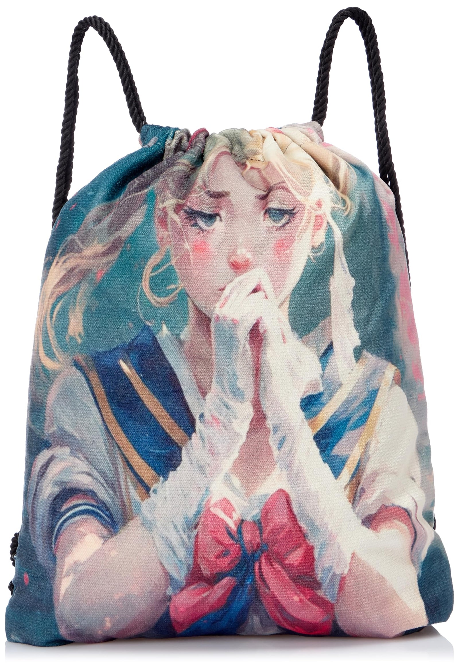 TAT DRAWSTRING BAG - 545, MultiColor, Large