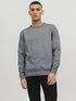 Jack & Jones Men’s Pullover Casual Comfort Grey