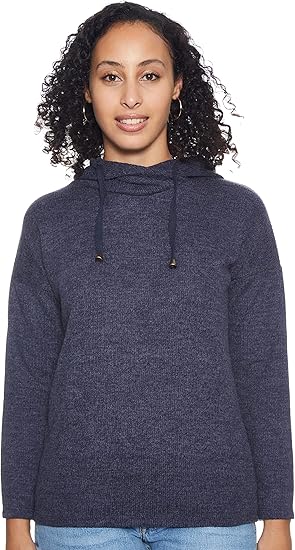 Dockland Women's Hooded Sweatshirt with Print (Model: 1923)