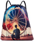 TAT Drawstring Backpack – Durable & Stylish