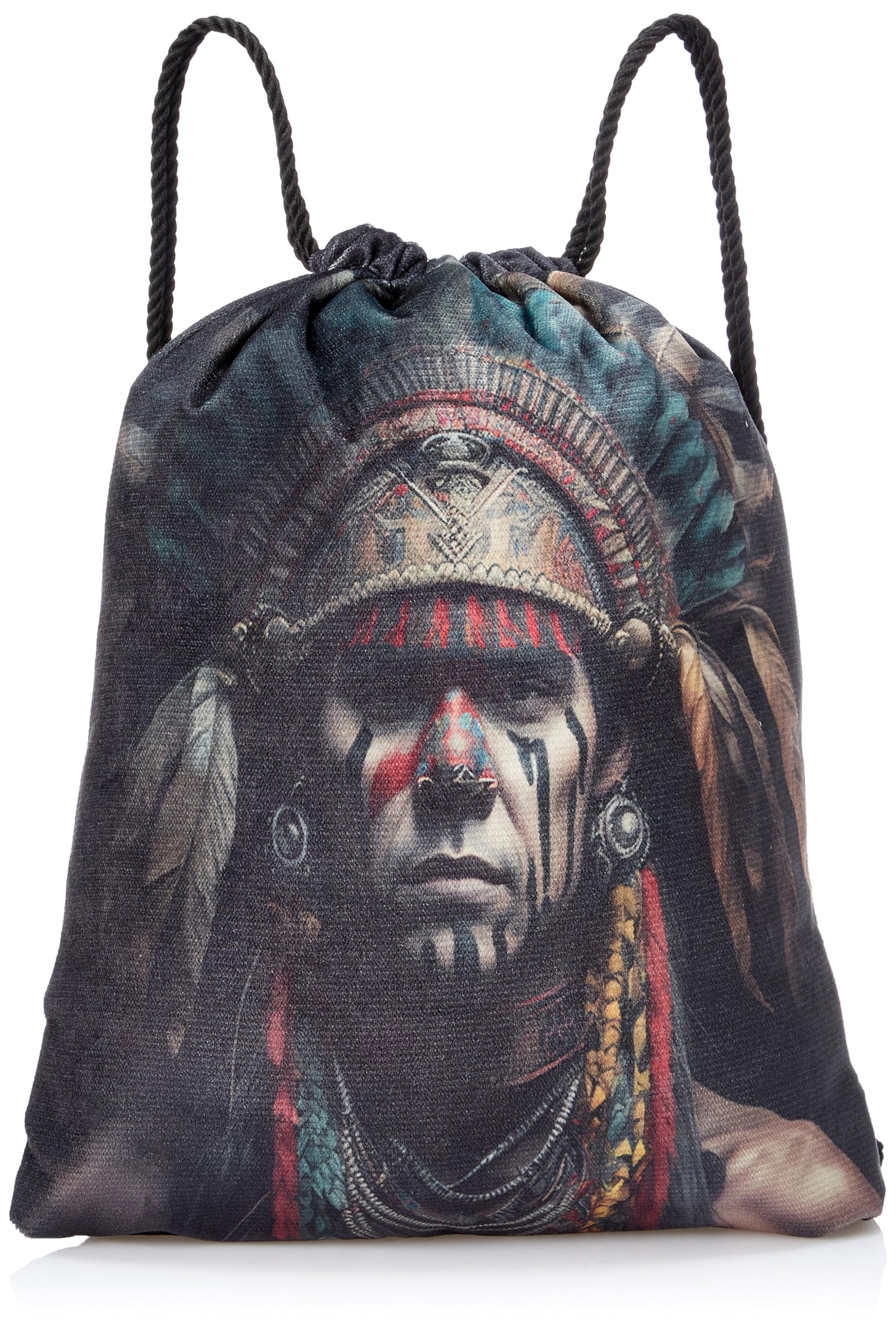 شنطة برباط من تات، متعددة الالوان، مقاس L، موديل 638