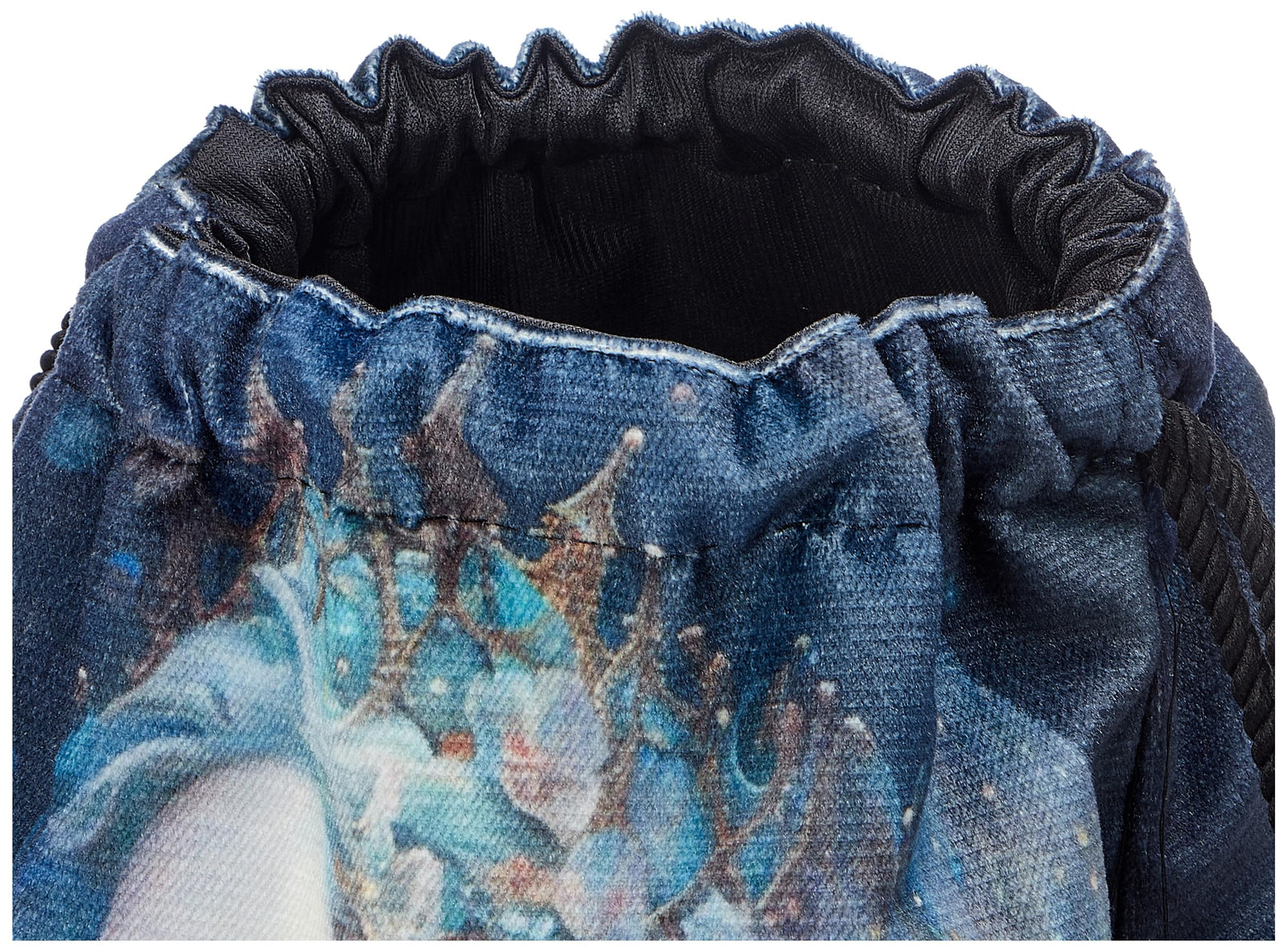 شنطة برباط من تات متعددة الالوان بمقاس كبير، موديل 725