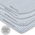 Ely’s & Co. Patent Pending Waterproof Bassinet Sheet 2-Pack Set for Baby Boy - 100% Cotton, Jersey Knit Cotton Sheets with Waterproof Lining