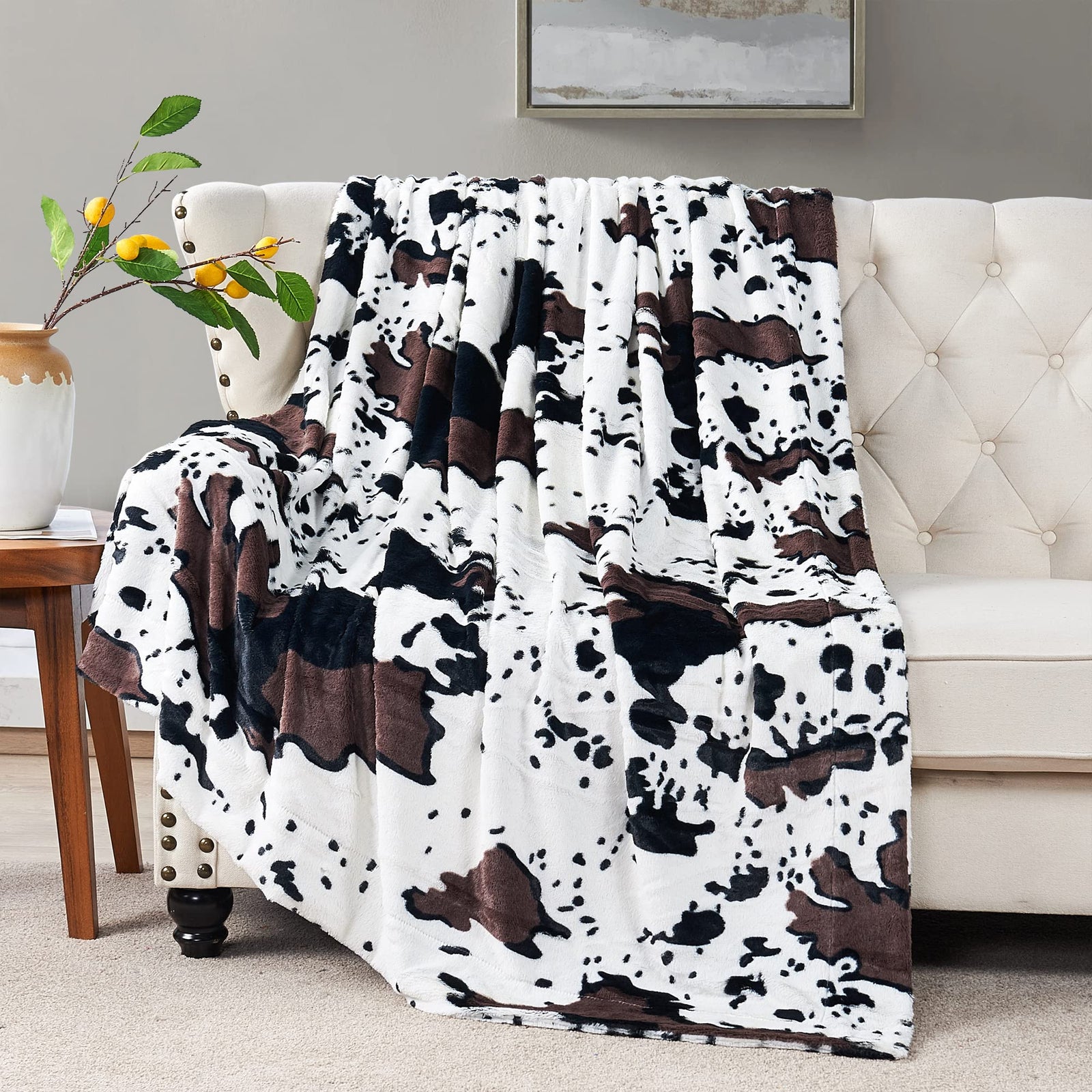 Home Soft Things Animal Printed Throw, 50