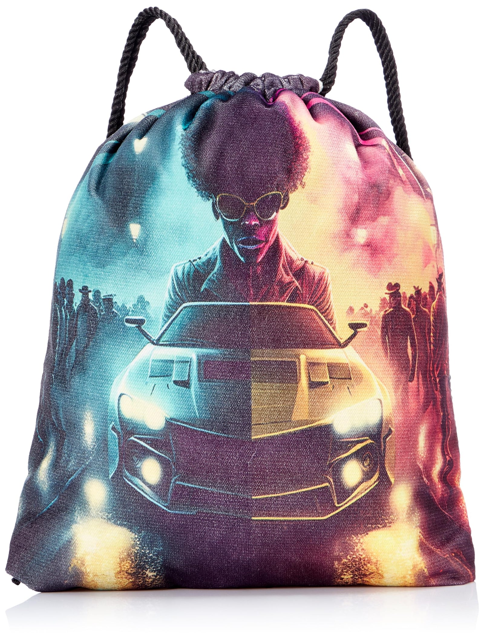 TAT DRAWSTRING BAG - 828, MultiColor, Large