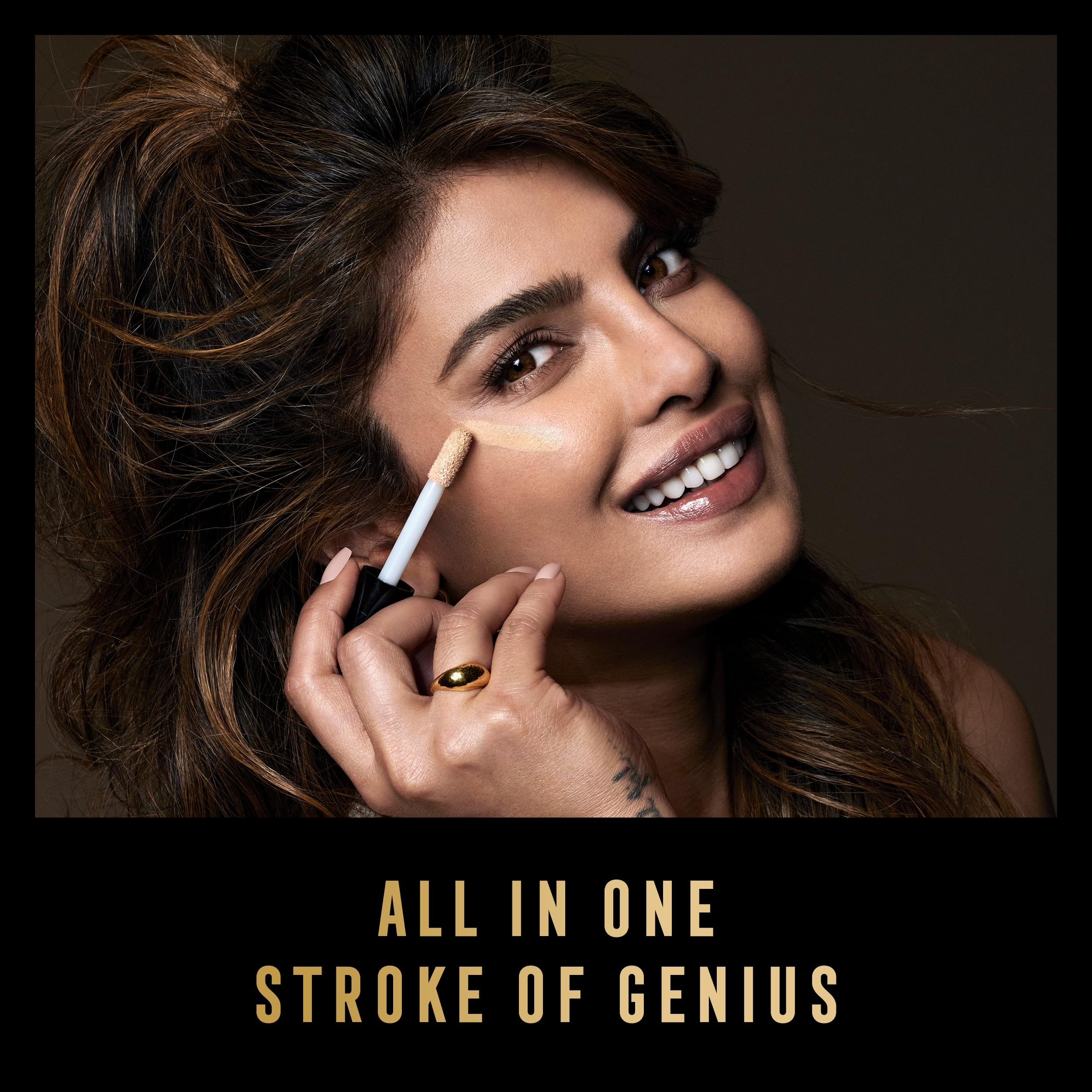 كونسيلر ومصحح توب فيس ماكس فاكتور (الدرجة 7N) يتميز بتركيبة عالية الأداء توفر تغطية مثالية ومظهرًا طبيعيًا. يساعد على إخفاء الهالات السوداء والعيوب والتصبغات مع تفتيح البشرة لمنحها مظهرًا موحدًا ونقيًا.