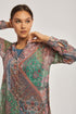 Dalydress womens Printed Shirt Dress 240-102-3010-96 Dress