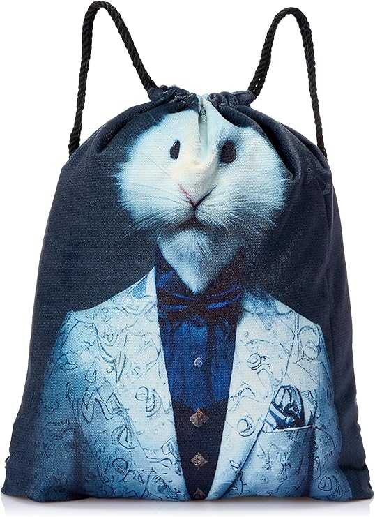 TAT Printed DRAWSTRING BAG,Lightweight and compact for daily use.