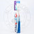 Fuchs Silver Interdent Toothbrush – Medium,Interdental long bristles for between-teeth cleaning.