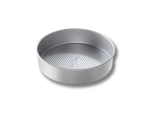 USA Pan Bakeware Round Cake Pan, Nonstick & Quick Release Coating,Aluminized Steel