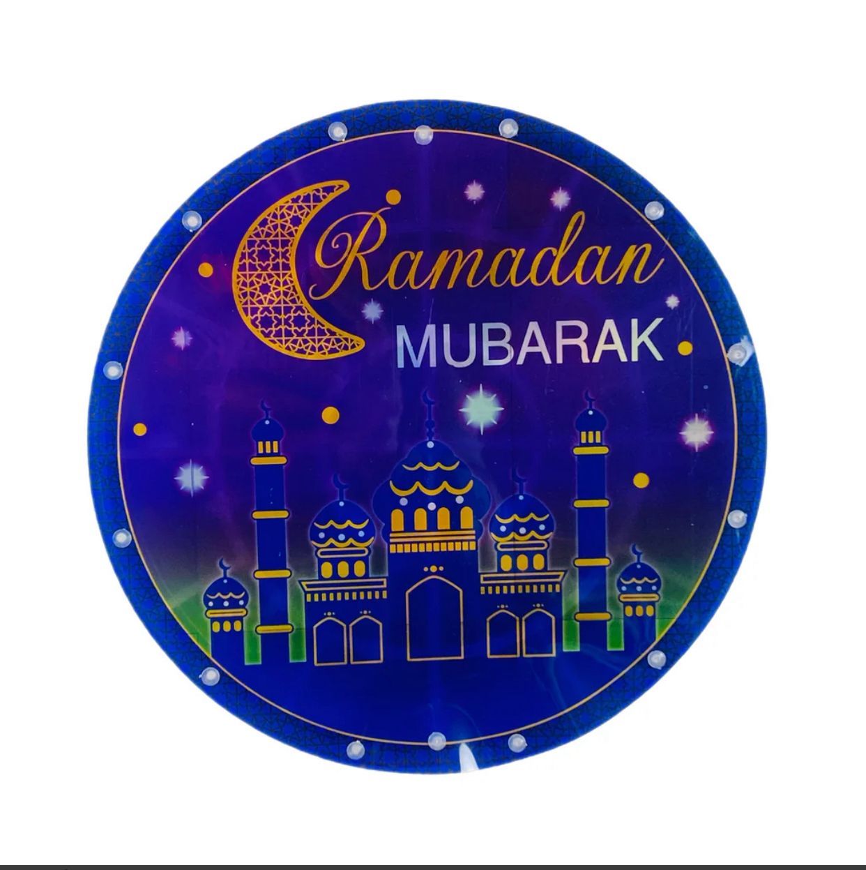 Ramadan Crescent Moon Light Decor