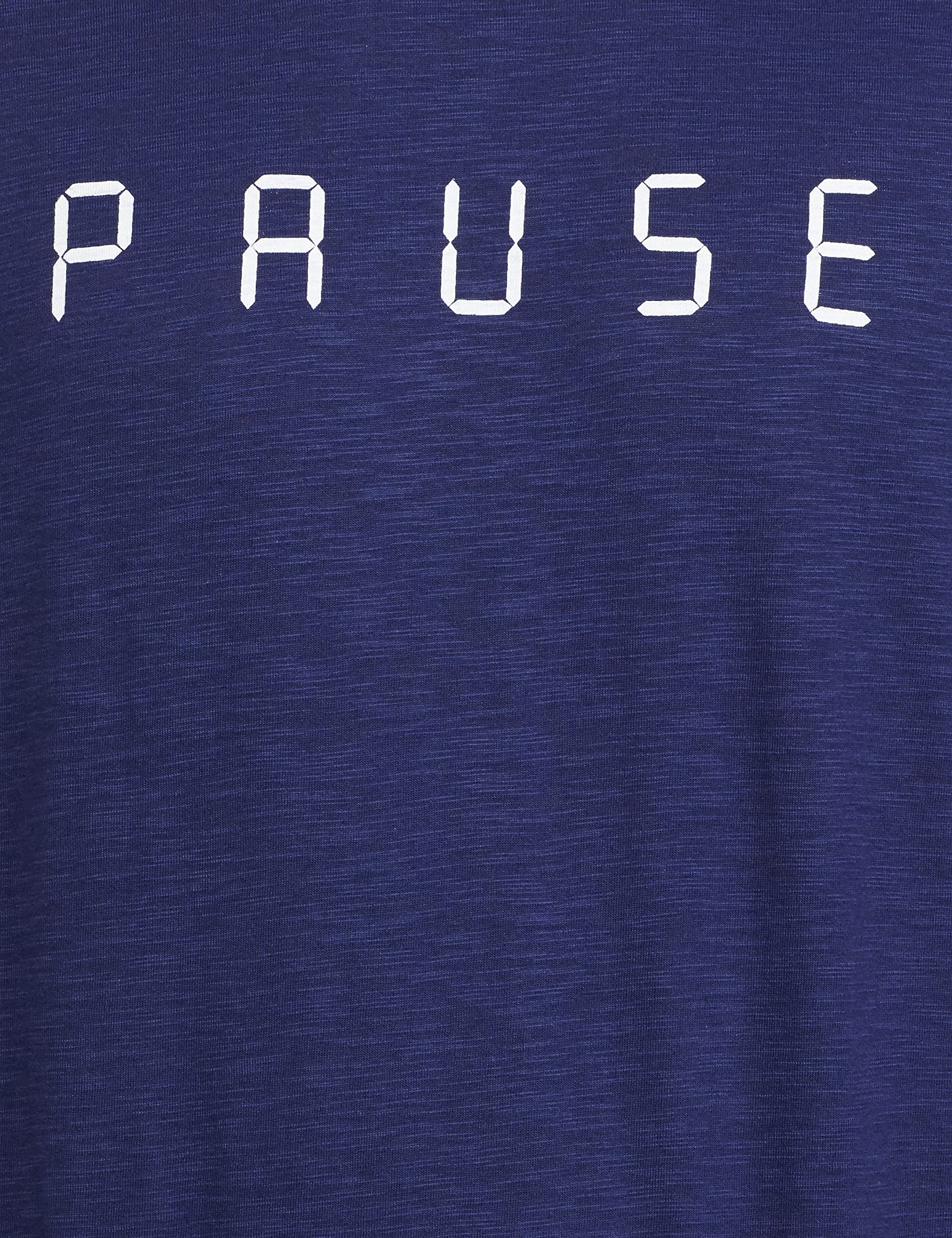 تيشيرت رجالي نصف كم من القطن بقصّة عادية من سيمبول