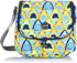 CUBS Crossbody Lunch Bag - Shark Teeth Design, Multi-Color