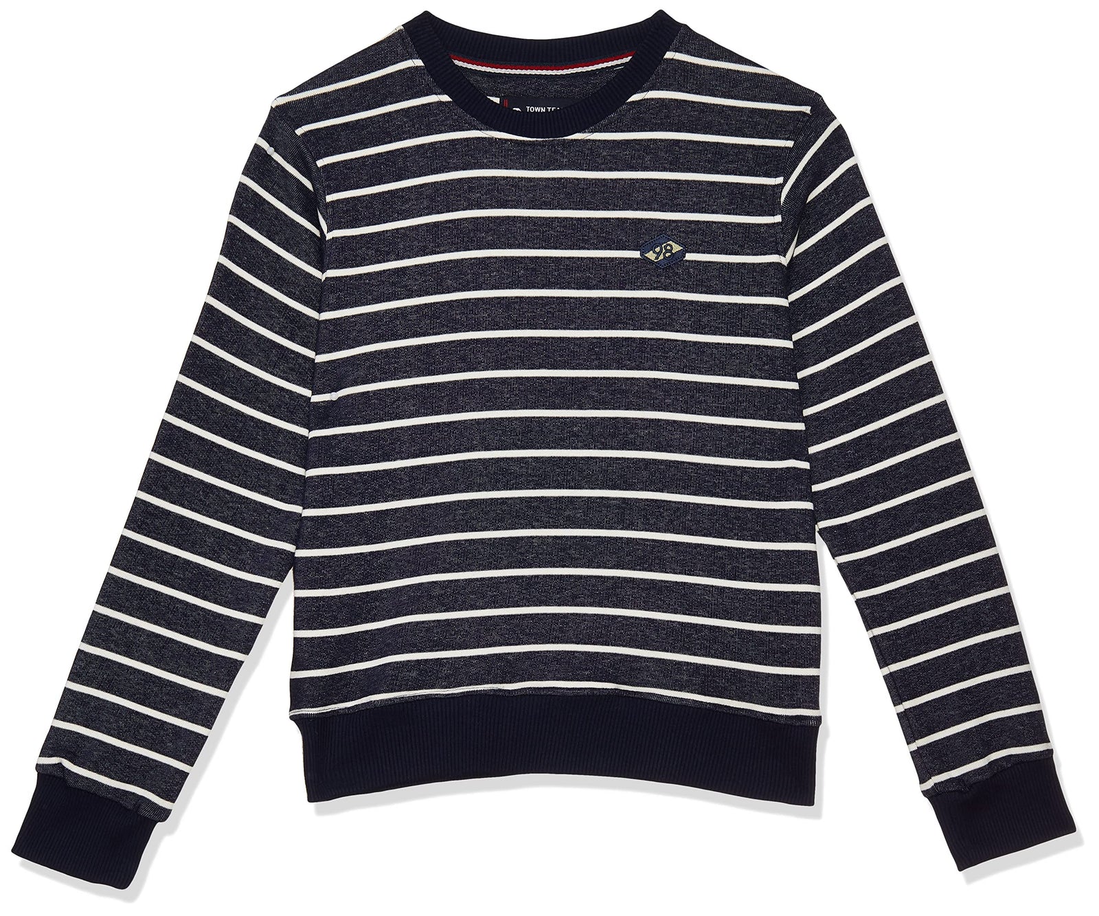 سويت شيرت Town Team للأطفال بأكمام طويلة للأولاد مصمم ليمنح طفلك الدفء والراحة بإطلالة عصرية