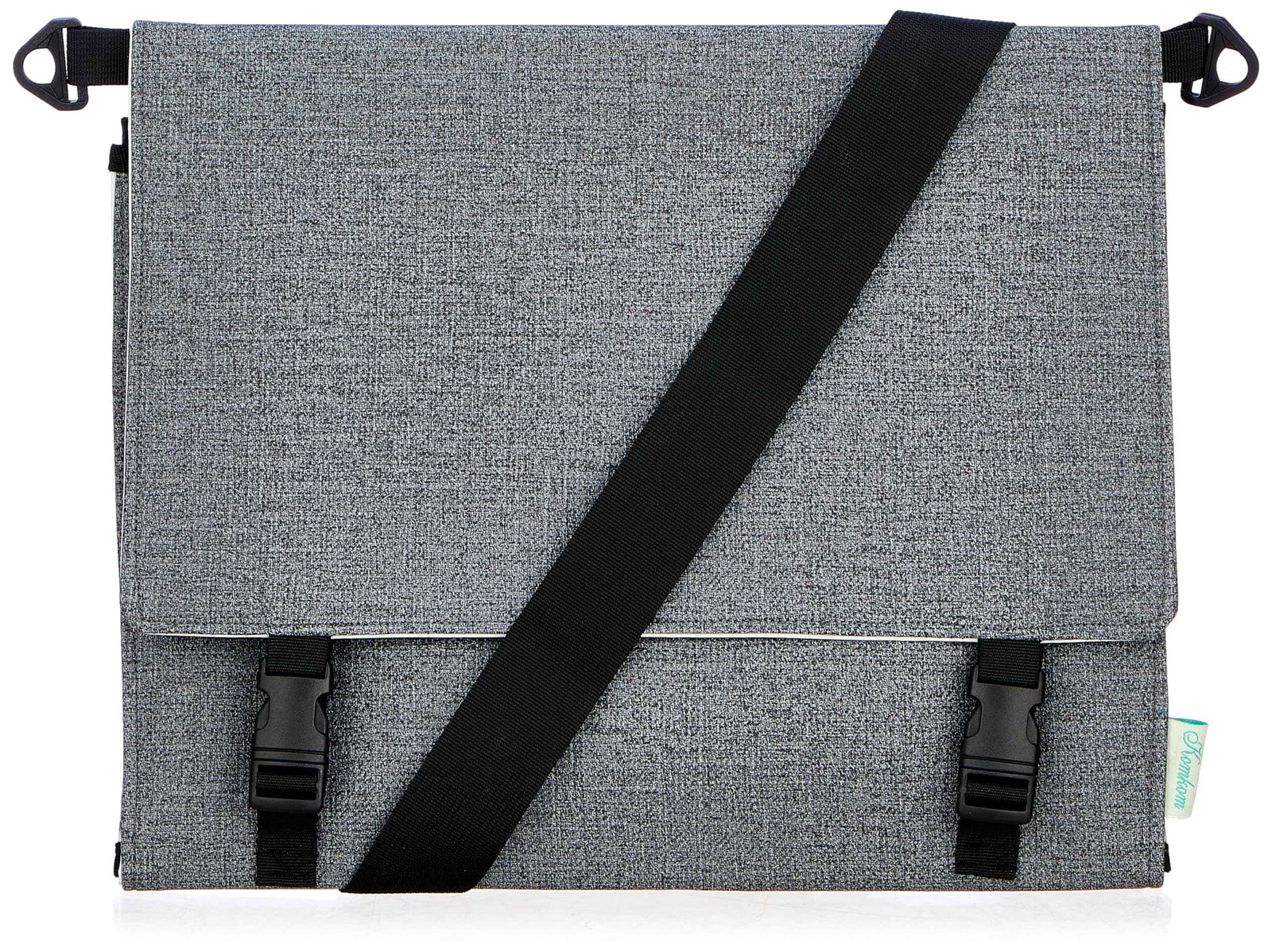 komkom baby changing bag - grey
