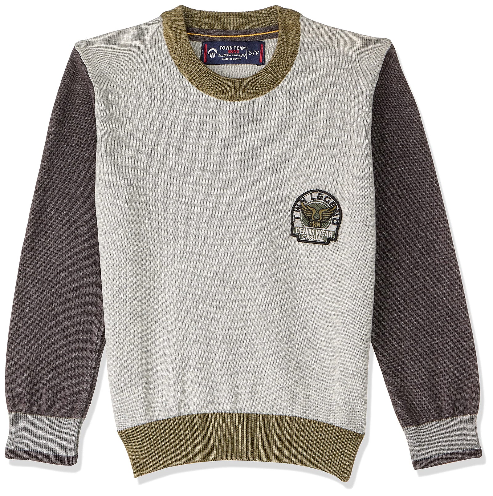 Town Team Long Sleeves Pullover For Boys,Durable and easy to care for, perfect for daily use.