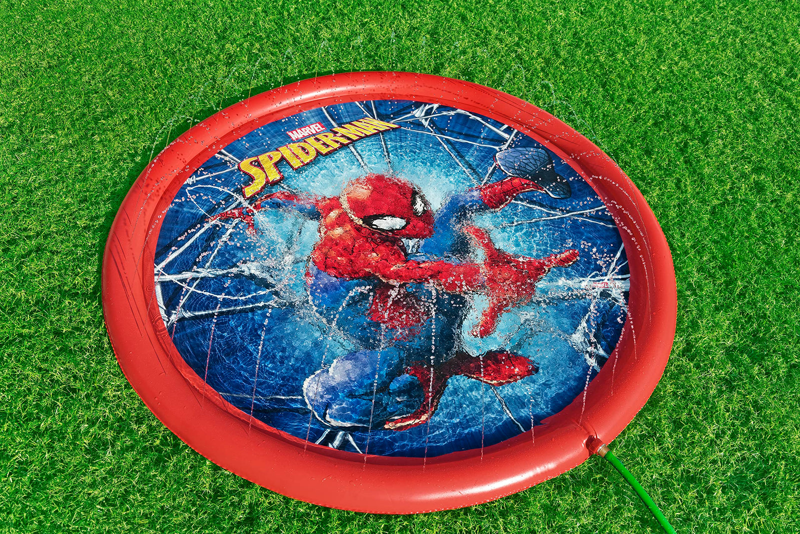 Bestway Inflatable Rainbow Bouncer Made to withstand outdoor use