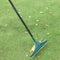 Gardenised Artificial Turf Rake with Extendable Telescopic Handle