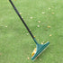 Gardenised Artificial Turf Rake with Extendable Telescopic Handle