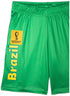 FIFA World Cup Qatar 2022 Brazil Boys’ Shorts – Official Fan Apparel