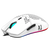 Ajazz AJ390R Gaming Mouse - RGB 67g Lightweight Ergonomic - Backlit Honeycomb Shell Design Mice ( White)