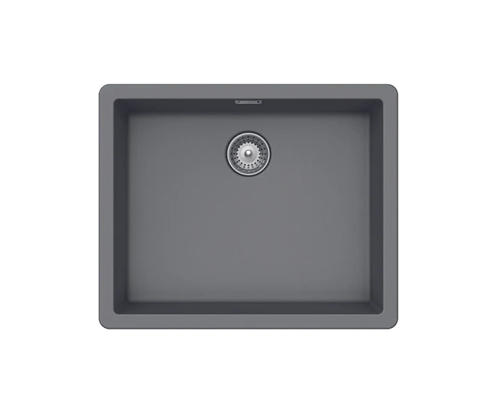 BROOKLYN N-100L Kitchen Sink – Single Bowl | 60 cm Cabinet | Topmount/Undermount Installation