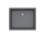 BROOKLYN N-100L Kitchen Sink – Single Bowl | 60 cm Cabinet | Topmount/Undermount Installation