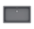 Brooklyn N-100XL Kitchen Sink – Extra-Large Single Bowl | 80 cm Cabinet | Topmount/Undermount