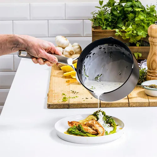 قدر GreenPan Copenhagen المصنوع من الألمنيوم غير اللاصق بقياس 16 سم