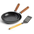 GreenPan Mayflower Pro Non-Stick 20cm, 24cm Frying Pans & Slotted Turner 3pc Set Charcoal Grey - Safqqa Egypt