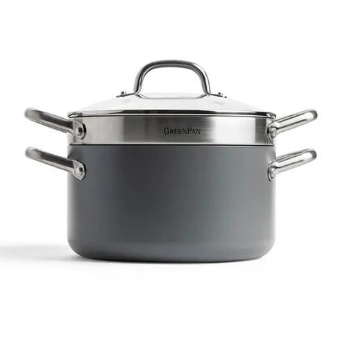 GreenPan Mayflower Pro Non-Stick 13pc set Charcoal Grey - Safqqa Egypt