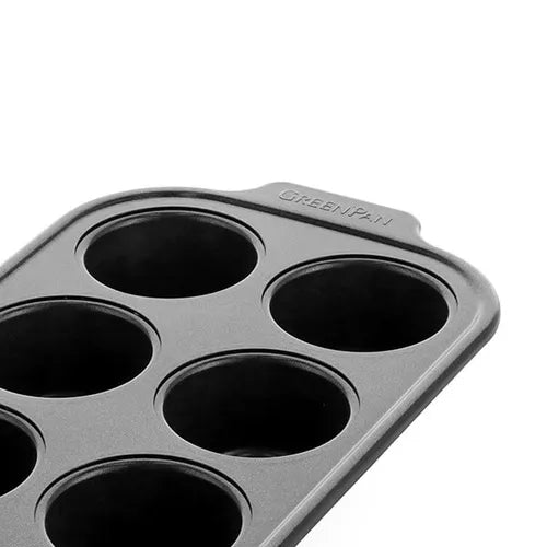 GreenPan Bistro Bakeware 6 / 12 Cup Muffin Pan - Safqqa Egypt