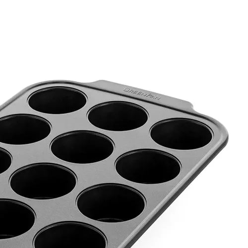 GreenPan Bistro Bakeware 6 / 12 Cup Muffin Pan - Safqqa Egypt