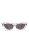 Cat-Eye Black Frame Sunglasses for Women