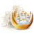 Ramadan Hanging LED Decoration Crescent Mosque Star Design - Safqqa