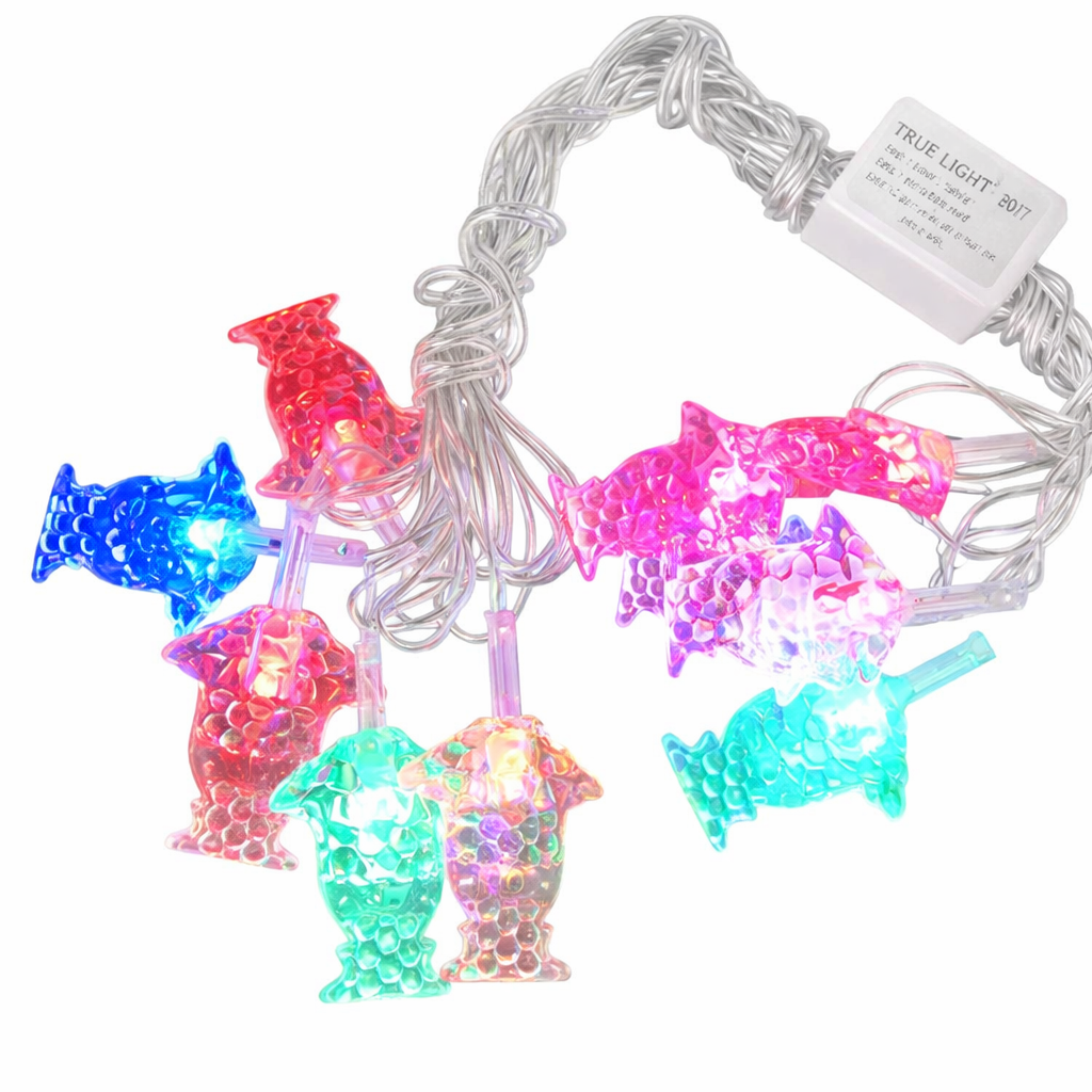Ramadan Light String – Transparent Lantern Shape - Safqqa