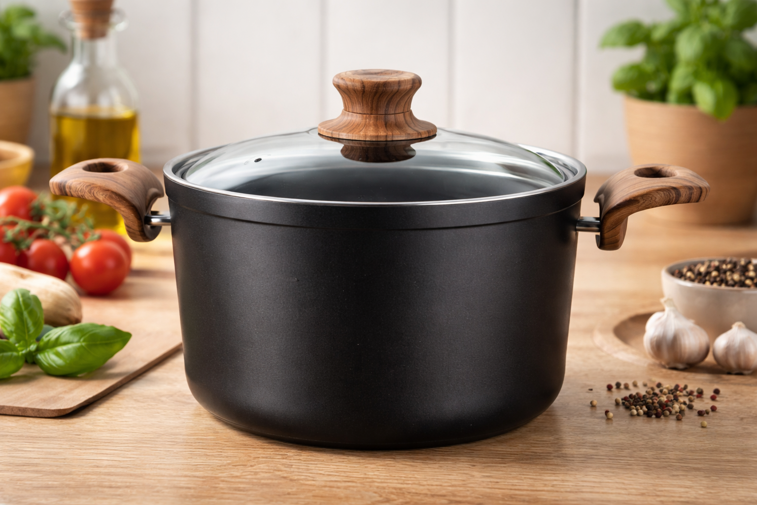 El Amal Elite Turkish Granite Cooking Pot