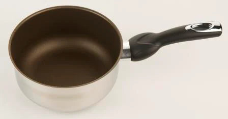 Sauce Pan Silver Grey with handle - Safqqa Egypt