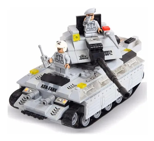 Tanque Militar Blocos Montar 301 Pçs Ausini Army 22601 Lego