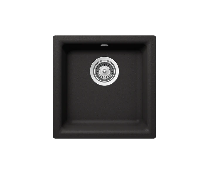 Euro N-100 Kitchen Sink – Compact Single Bowl | 40 cm Cabinet | Topmount/Undermount Installation
