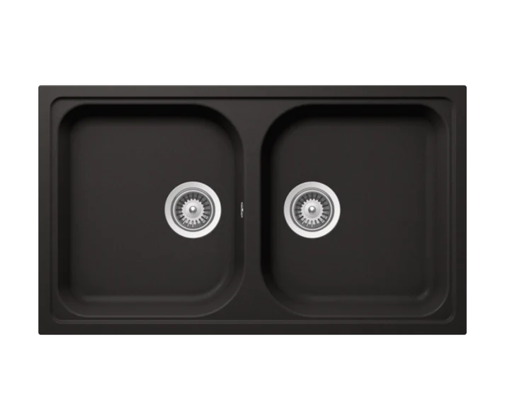 Formhaus N-200 Kitchen Sink – Double Bowl | 90 cm Cabinet | Topmount/Undermount Installation