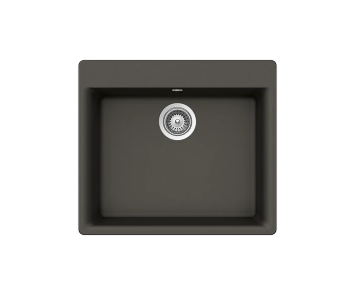 Gemo N-100 Kitchen Sink – Large Single Bowl | Fits 60 cm Cabinet | Topmount &amp; Undermount Compatible