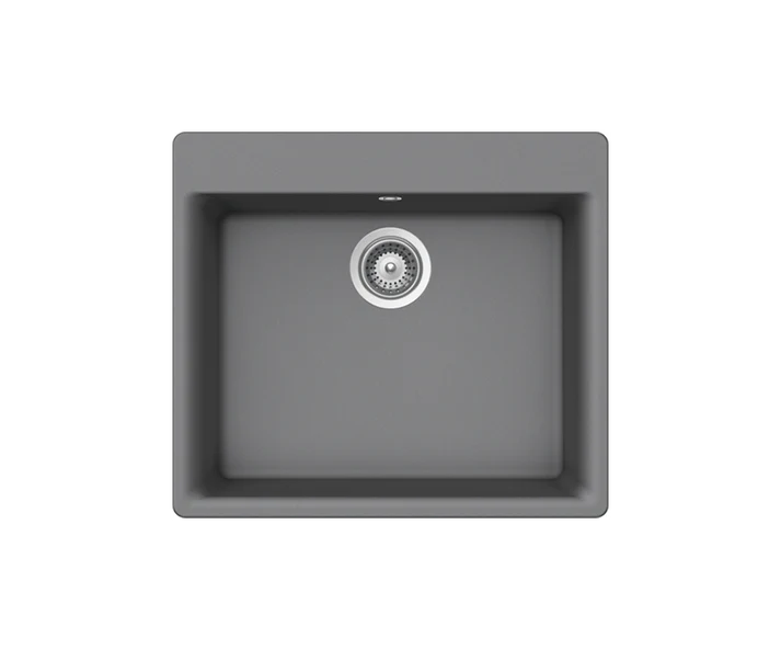 Gemo N-100 Kitchen Sink – Single Bowl | 60 cm Cabinet | Topmount &amp; Undermount Installation