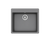 Gemo N-100 Kitchen Sink – Single Bowl | 60 cm Cabinet | Topmount &amp; Undermount Installation