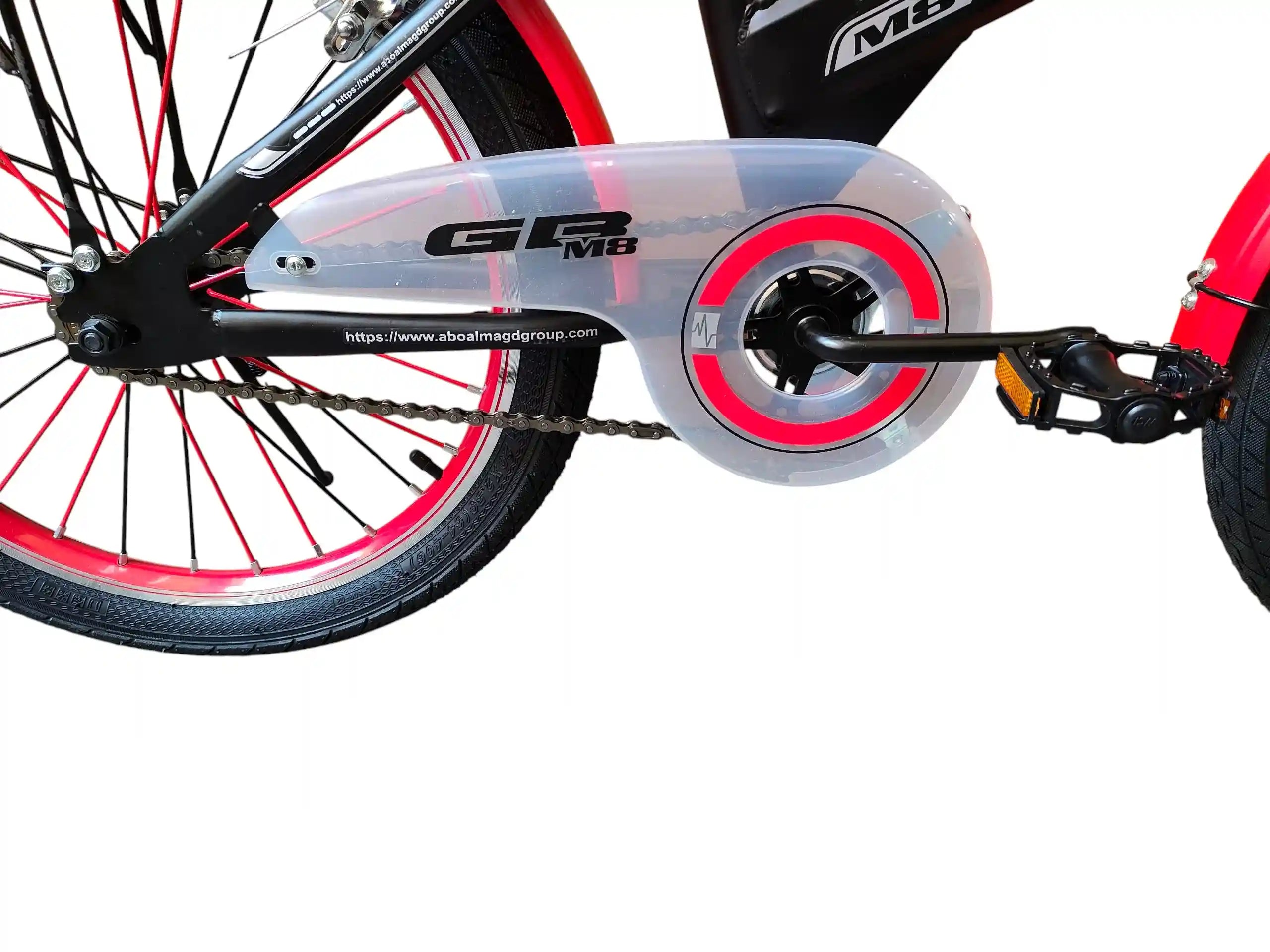 GB 20-Inch Kids Bike for Boys & Girls Ages 6–12, Single-Speed Bicycle with Front Basket, Rear Rack, Steel Caliper Brakes, Quick-Release Adjustable Saddle, Fenders, Durable One-Piece Crank, Orange Color, 1-Year Warranty High-Safety by ABO ELGOUKH & MAXLERZ – Safqqa Egypt